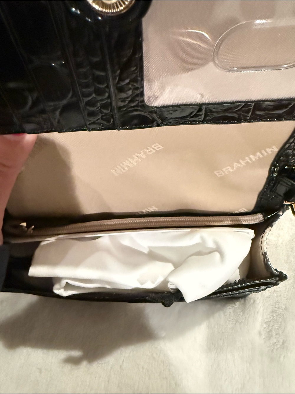 New with tags Brahmin Minuette everlasting encore 🖤 - Picture 4 of 8